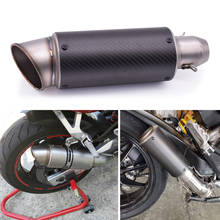 Tubo de escape de motocicleta de 51mm 61mm con silenciador de tubo de escape asesino DB para Honda CBR1100XX CBR300F CBR300FA CBR500R CBR500F 2024 - compra barato