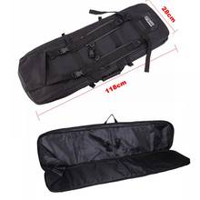 Bolsa de ombro para rifle, bolsa esportiva militar de caça, bolsa de ombro para arma tática, bolsa de transporte para arma de atirador, acessórios quadrados 98 / 118 2024 - compre barato