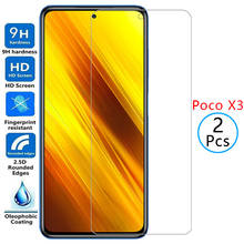 protective tempered glass for xiaomi poco x3 nfc screen protector on ksiomi pocox3 x 3 3x x3nfc film xiomi xiami xaomi xiaomy 9h 2024 - buy cheap