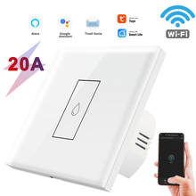 Tuya Smart Water Heater Switch 20A EU Wifi Touch Wall Switch Timing Remote Control Work With Alexa Google Home Smart Life App 2024 - buy cheap