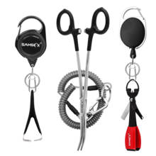 SAMSFX Fly Fishing Tools Combo and Accessories for Anglers Vest Backpack Assortment Nipper Forceps Jig Cleaner Coiled Lanyard 2024 - buy cheap