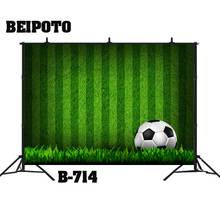 Campo de futebol pano de fundo fotografia futebol grama verde super tigela festa decoração photo booth estúdio adereços youtube 2024 - compre barato