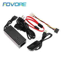 SATA PATA IDE Drive to USB 2.0 Adapter Converter Cable for Hard Drive Disk HDD 2.5" 3.5" with External AC Power Adapter 2024 - buy cheap
