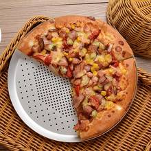 Novas Ferramentas Pizza 6 polegada-15 polegada Perfeita Não-stick Buracos Pizza Baking Bakeware Acessórios de Cozinha Ferramentas de Pizza Bandeja de Metal Líquido 2024 - compre barato