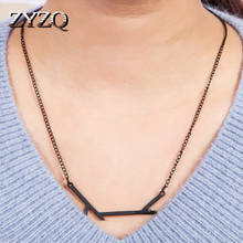 ZYZQ-collar sencillo de estilo corto para mujer, accesorio de importación y exportación, tres colores disponibles, decoración elegante 2024 - compra barato
