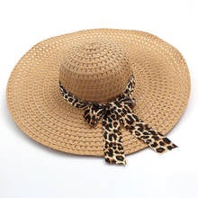 Women Girls Hollow Brim Summer Beach Sun Hat Straw Floppy Bohemia Cap Fashion Summer Sun Hat 2024 - buy cheap