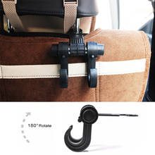 1Pcs Universal Car Seat Back Hook Car Accessories Interior Portable Hanger Holder Storage for Bag Purse Cloth Decoration Hook 2024 - buy cheap
