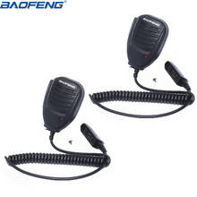 2Pcs Baofeng UV-9R Waterproof Speaker Mic Microphone for BaoFeng UV-XR UV-9R Plus GT-3WP UV-5S Waterproof Walkie Talkie CB Radio 2024 - buy cheap