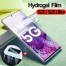 2in1 Full Cover Screen Protector Front Hydrogel Film Not Glass For Samsung Galaxy S20 FE Camera Lens Film For Sumsung S20FE 2024 - buy cheap