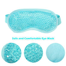 Cooling Eye Mask Reusable Gel Eye Mask for Puffiness Cold Eye Mask Eye Ice Mask Pack with Plush Backing for Headache Migraine 2024 - buy cheap
