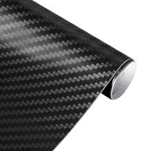 Película de vinilo de fibra de carbono 3D para coche, pegatinas para Mercedes Benz MB C E ML S SL SLK CLK AMG 2024 - compra barato
