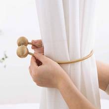 1PC Modern Simple Tie Back Magnets Curtains Buckle Curtain Clips Magnetic Curtain Holder Strap Decorative Curtain Accessories 2024 - buy cheap