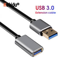 USB удлинитель Кабель для передачи данных супер скорость USB 3,0 кабель для мужчин и женщин Синхронизация данных USB расширитель Расширение Кабель компьютерный кабель 1 м 2024 - купить недорого