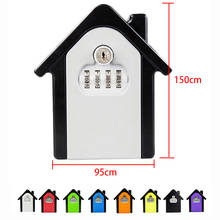 Safety Keys' Storage Box Security Wall Mounted Combination Lock Box Key Safe Box Password & Key Lock Home Family Outdoor 2024 - buy cheap