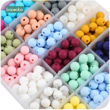 200pc 9mm Silicone Beads Pearl Food Grade Teething Beads Silicone DIY  Tiny Rod Baby Teether Baby Crib Mobile Toys Baby Product 2024 - buy cheap