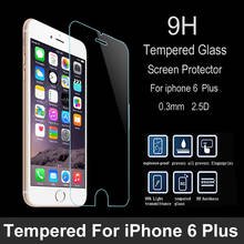 0.26mm fino premium vidro temperado para iphone 6 7 8 plus 5.5 polegada protetor de tela filme freeshipping no iphone 5 6 7 8 vidro flim