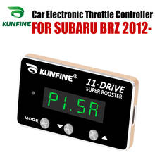 Kunfine-controlador eletrônico de acelerador de carro, potente, para subaru brz 2012 a after 2.0 l, peças de ajuste 2024 - compre barato