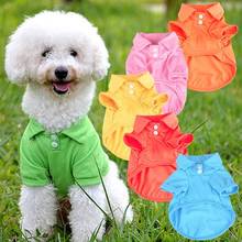 Camisa para animais de estimação, fantasia de algodão para cães, gatos e filhotes pequenos, roupas para vestuário 2024 - compre barato