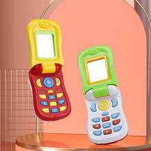 Детские игрушки для телефона, музыкальный мобильный телефон, музыкальная звуковая машина для младенцев, электронные Ранние обучающие игрушки для детей, подарок 2024 - купить недорого