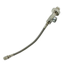 HPAT HPA High Pressure Air Scuba Din Fill Station Adapter with 10" Stainless Whip 2024 - buy cheap