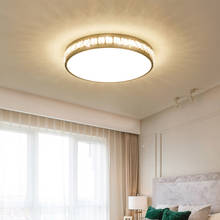FKL-candelabros redondos de diseño de lujo, lámpara LED de cristal moderno, decoración de oro, iluminación de araña para sala de estar y dormitorio 2024 - compra barato