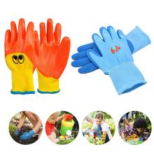 Children Protective Garden Gloves Gardening Weeding Anti-bite Gloves Waterproof Housekeeping Gloves Latex Gloves For Kids 40a 2024 - buy cheap