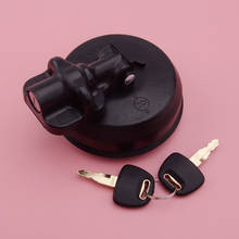 Excavator Locking Fuel Cap With Keys Black Fit for Hitachi JD 240DLC 75D 120D 135D 10.7cm 2024 - buy cheap