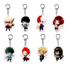 Anime My Hero Academia Boku No Hero Academia Keychain Acrylic Keyring Key Chain Pendants Cosplay 2024 - buy cheap