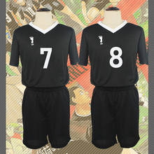 Haikyu! Haikyuu!! No.7 Miya Atsumu No.11 Osamu Miya Volleyball Uniform Cosplay Costume Inarizaki High School Jersey Top+Shorts 2024 - buy cheap