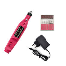 Mini 20000 RPM Portable Debuggable for Pro Manicure Pedicure Electric Nail File Nail Art Equipment with Nail Drill Bit 2024 - buy cheap