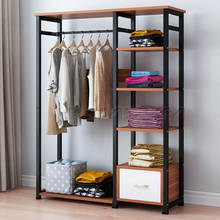 Living Room Furniture 90cm modern simple Floor coat rack Bedroom Household Solid Wood floor clothes shelf 2024 - buy cheap