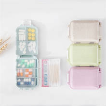 Portable Pill Case Folding Medicine Drug Pills Drugs Capsule Tablet Container Boxs Plastic Empty Drug organizer pillbox Cases 2024 - buy cheap