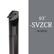 CNC Lathe Tool S16Q S20R S25S SVZCR11 SVZCR16 Internal Turning Tool Holder SVZCR CNC Carbide Machine Lathe Cutter For VCMT 2024 - buy cheap