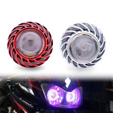 Hot Motorcycle Headlight Hi Lo Strobe beam Double Halo Angel Devil Eye For YAMAHA tdm 900 850 mt125 mt03 mt01 mt 125 03 01 xt660 2024 - buy cheap