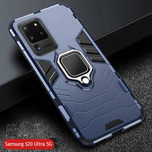 For Samsung Galaxy S20 Ultra S 20 Plus Case Armor PC Cover Ring Holder Phone Case For Samsung Note20 Note 20 Ultra 5G Cover 2024 - buy cheap