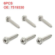 6pcs M6 x 35mm Clutch Cover Screws Bolts Nuts 7519330 For Polaris RZR Ranger 570 900 1000 XP ETX General 1000 ATV Accessories 2024 - buy cheap