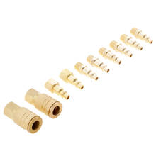 10 Pieces High Performance Air Compressor Quick Release Connector Coupler 2024 - buy cheap
