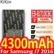 Аккумулятор для телефона Samsung Galaxy J7 (2016 Edition), 4300 мАч, SM J710 J710F J710FN J710M J710H J7 (2016) 2024 - купить недорого