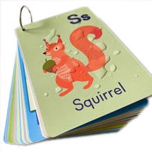 English Language Animals Words Card Words Flashcards Learning Educational Toys for Children Games Juguetes Educativos for Kids 2024 - buy cheap