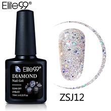 Elite99 10ml Diamond Color Nail Gel UV LED Gel Polish Bling Glitter Sequins Soak Off Base Top Primer Nail Art Gel Polish Varnish 2024 - buy cheap