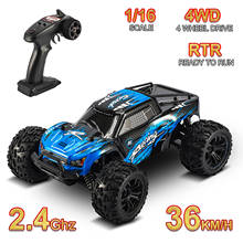 JJRC Q122A 1:16 RC Car 2.4Ghz 4WD Vehicle 36KM/H High Speed Off Road Remote Contro Crawler Racing Climbing Car Toys Gifts 2024 - buy cheap