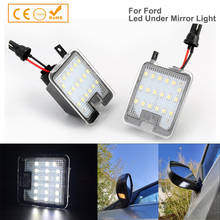 Lihgt-luces Led de lado debajo del espejo para Ford c-max Kuga 1 2 Focus 3 Mondeo 4 5 S-Max Galaxy Grand Escape, Canbus blanco, 2 unidades 2024 - compra barato