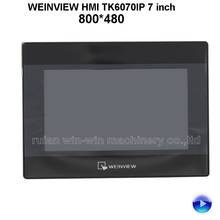 Weinview-painel touch de 7 polegadas hmi 800x480 1com com cabo e software, tk6070ip 2024 - compre barato