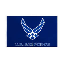 Johnin 3 por 5 pés poliéster estados unidos da bandeira militar americana da força aérea dos eua 2024 - compre barato