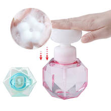 300ML Flower Shape Foam Foaming Pump Liquid Soap Dispenser PlasticTransparent Empty Bottle Shower Lotions Bathroom Supplies 2024 - compre barato