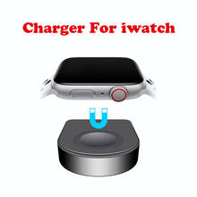 Mini cargador USB inteligente portátil para Apple Watch, base de carga inalámbrica magnética para Apple IWatch Series 5 4 3 2 1 6 2024 - compra barato