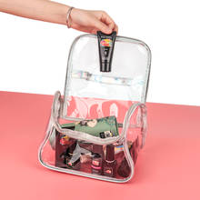 Transparent Storage Bag PVC Portable Large-capacity Cosmetic Storage Bag Waterproof Make up Bag Travel Bag 2024 - buy cheap