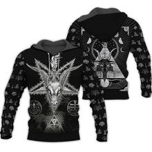 2020 Newest Fashion Satan 3d All Over Printing Hoodies / Sweatshirt/Zip Jacket Unisex Funny Streetwear Hoodie tops 136 2024 - buy cheap