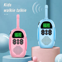 1 Pair Cute Portable Kids Walkie Talkie Toys Handheld Two Way Radio Children Intercome 5KM Range Best Gift For Boys and Girs 2024 - buy cheap