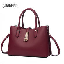New Women Leather Handbags Fashion Women's famous brand designer luxury handbags women bags women bag cowhide women handbag 2024 - buy cheap
